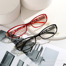 加工定制老花镜弹簧脚激光雕刻防蓝光可定制颜色logo外贸跨境批发