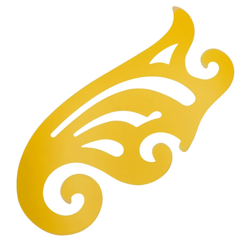 Изготовление пластин для пропорций одежды Резка одежды Швейный инструмент Многофункциональная пластина линейка Тарелка Ярд Линейка