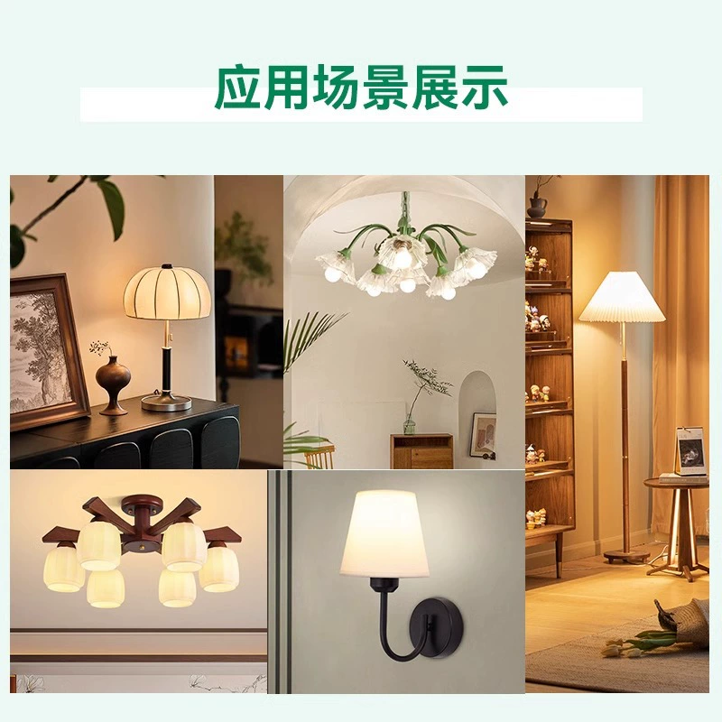 LED lights, energy-saving bulb, light source, with screw socket