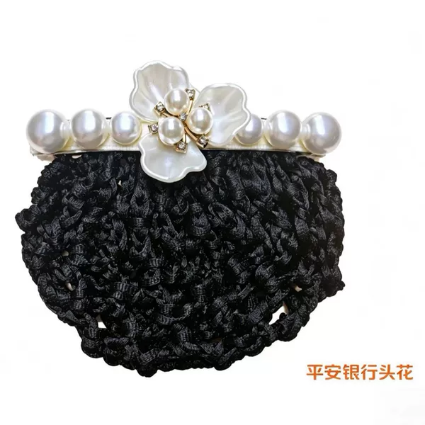 Hair Net, Bank, Hotel, Beauty Salon, Women's High-End Professional Hair Clip, Hair Net, Bow Hair Accessory, Jewelry