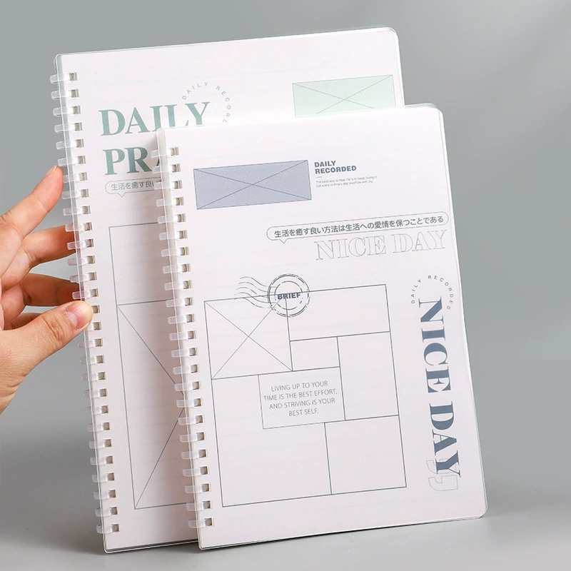 High quality book, liner, laptop, notebook for students, 5 litre, increased thickness
