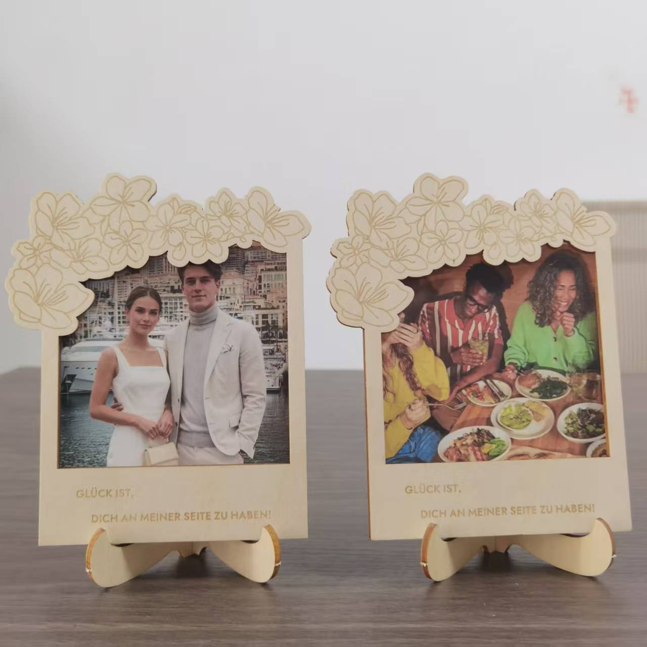 厂家定制DIY木制激光雕刻实木切割书签UV彩绘木牌片拼图打标加工