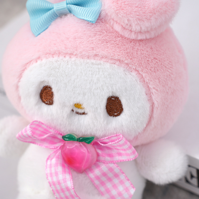 サンリオシリーズメロディーぬいぐるみかばんリュックサックストラップ女の子诞生日プレゼントバックミラーペンダント|undefined