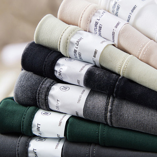 300g Heavy Cotton Solid Color Men's Base Shirt High Quality Loose oversize Shoulder Short Sleeve T-Shirt for Men Summer