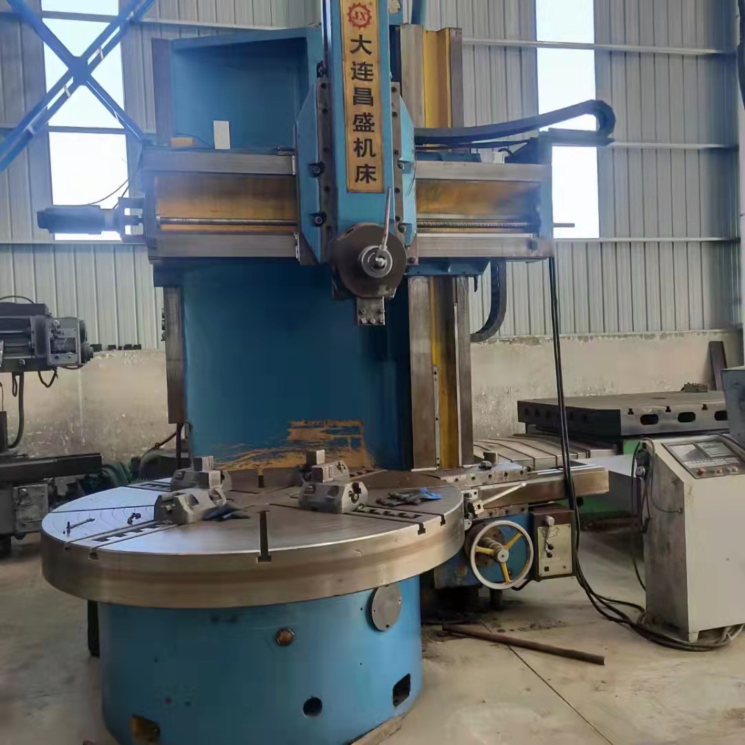 处理二手大连昌盛C5123数控立式车床二手大连2.3米数控立车