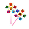 Nail sequins, colorful plastic windmill toy