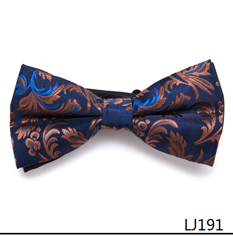 Abbigliamento formale di Bowtie m, versione coreana del matrimonio dello sposo a doppio strato, papillon in tinta unita per me_voghion.com