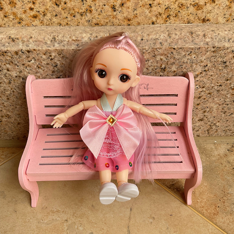 Muñeca transfronteriza bjd8 puntos 17cm ropa simulación Yi Tian Barbie muñeca vestido accesorios jugar casa Juguetes