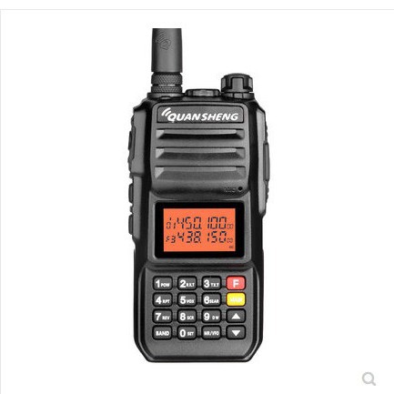 Quansheng walkie-talkie TG-UV2PLUS negro King Kong 10W de alta potencia al aire libre auto-conducción de viaje civil coche auricular