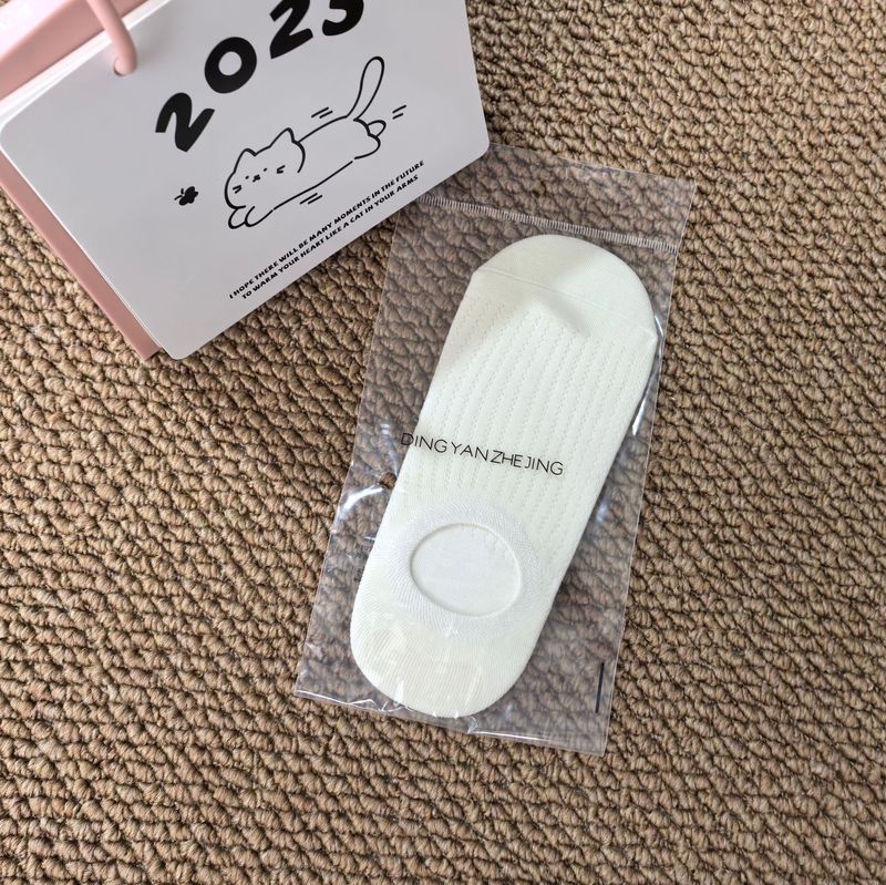 メッシュの靴下の女性は滑り止めが落ちない綿と通気している夏の薄い靴下の浅い口の隠れた靴下の子供の夏|undefined