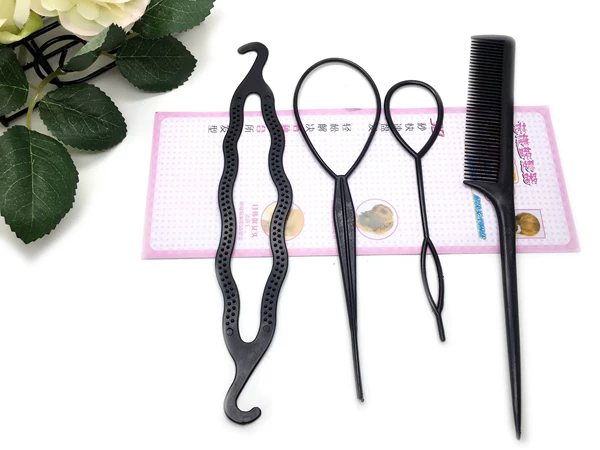 Black set, 4 pieces