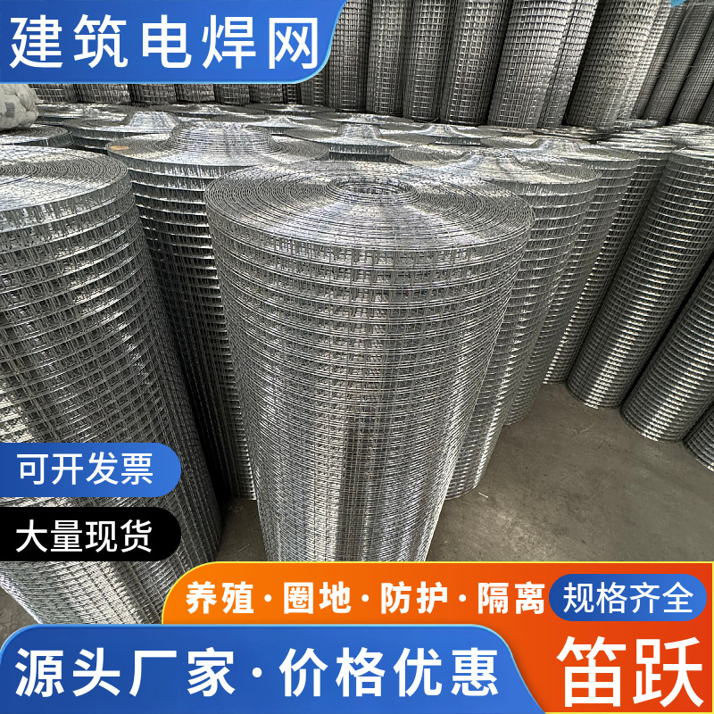 抹墙电焊网建筑工地抹灰防裂钢丝网外墙面烟道网粉刷挂灰加固焊网