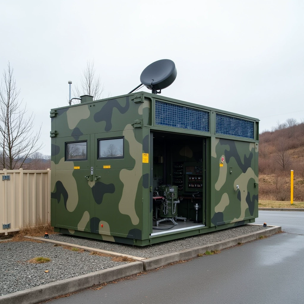 Модульная медицинская кабина Nuojin Global для полевых реанимаций с системой отрицательного давления, сертифицированная ISO