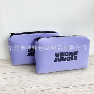 Diving Material Zipper Bag Waterproof Zipper Bag Cotton Canvas Cosmetics Bag Cosmetics Bag Dongguan Humen Manufacturer