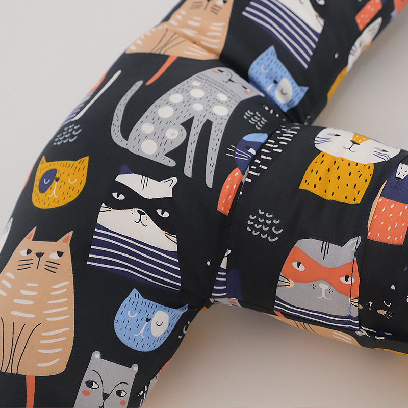 어린이용 자동차 헤드레스트 침대 인공물 자동차 베개 자동차 어깨 베개 뒷목 베개 자동차 베개