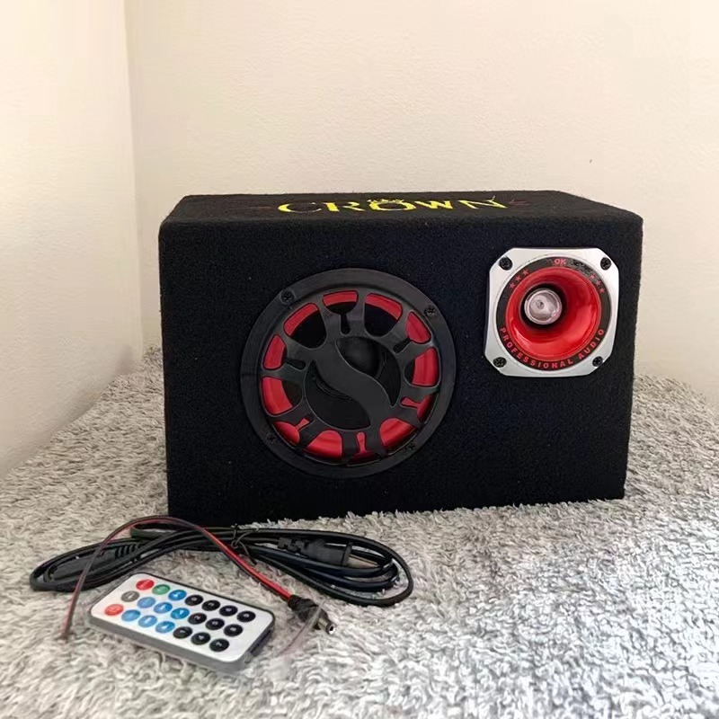 車載サブウーファ角型12v220v音響bluetooth付きハイパワーbluetooth speaker|undefined