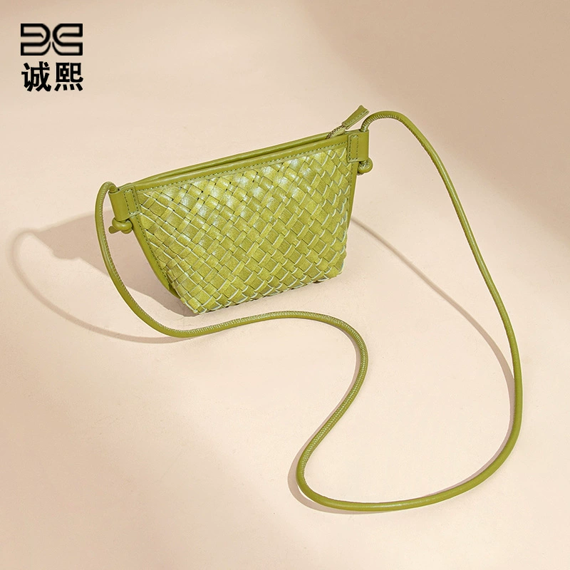 Summer small bag strap, cute basket handmade one shoulder