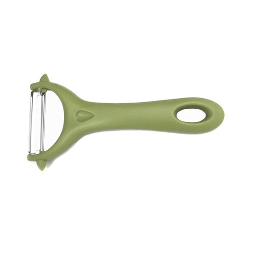Stainless steel peeler plastic handle stainless steel melon peeler fruit and vegetable peeling knife home kitchen gadgets