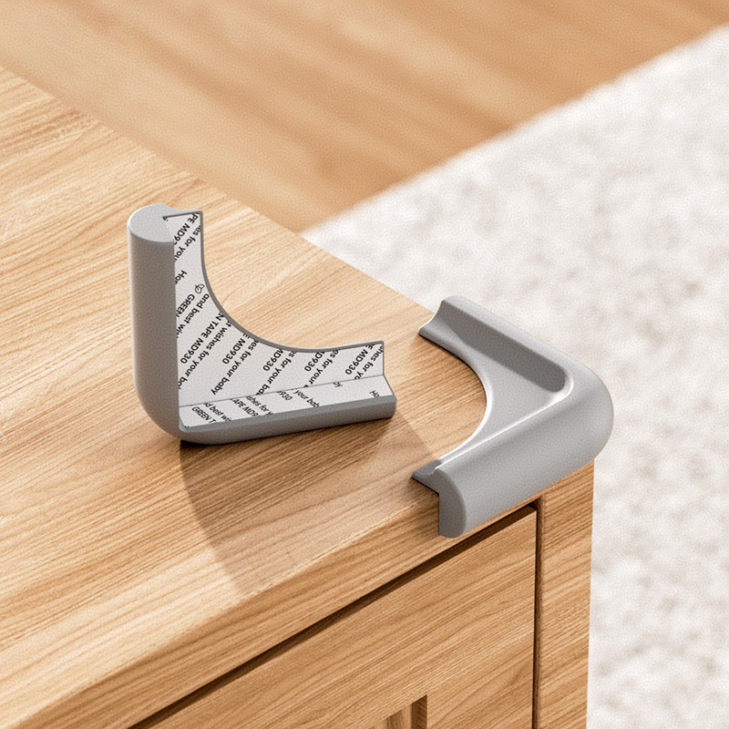 Animales transfronterizos Conejo Silicona Esquina de mesa Esquina de protección Esquina anticolisión Esquina anticolisión para niños Equipo de protección de seguridad para bebés