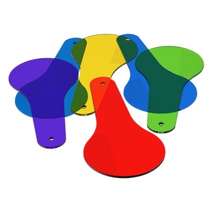 Children's Puzzle Color Filter Board Kindergarten Students' Scientific Experiment Discovery Explore Three Primary Colors Color Transparent Sheeting