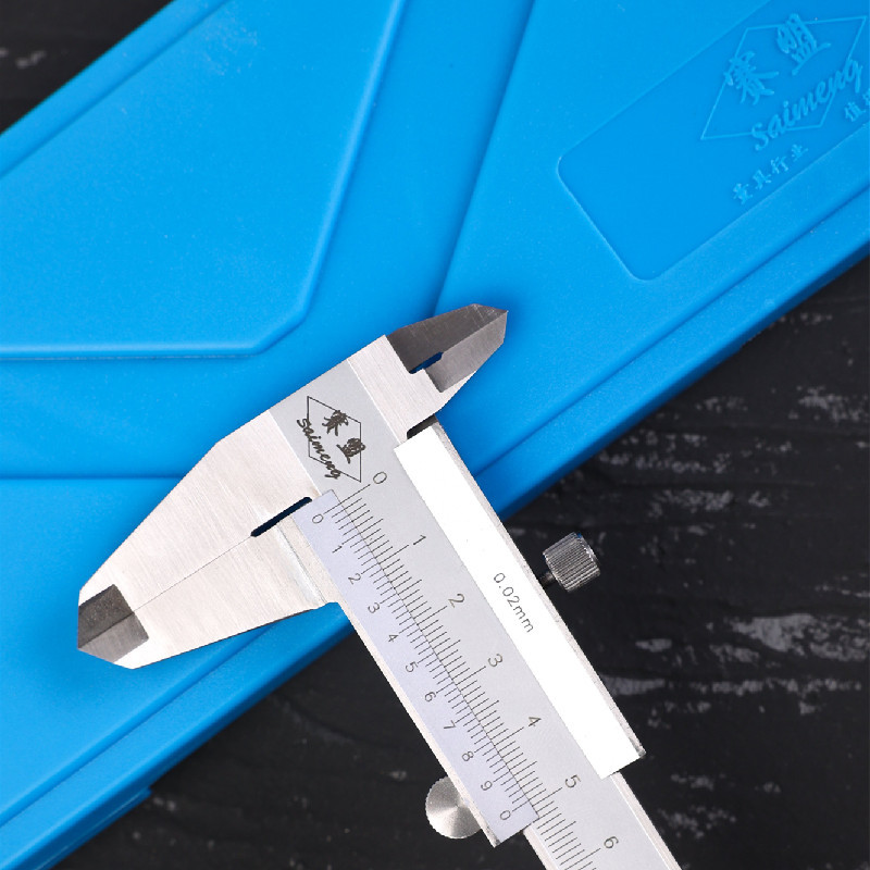 游标卡尺高精度不锈钢闭式游标卡尺0-150mm整体油标卡尺工业级批