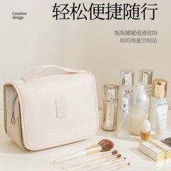 韓国版大容量化粧バッグシンプル収納フック洗面バッグ多機能吊り式旅行収納バッグ携帯