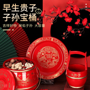 Source Children's Bucket Marriage Wedding Supplies Wedding Wedding Wedding Wedding Wedding Dowry Wedding Bucket Rosewood Wedding Spittoon Toilet Pendulum