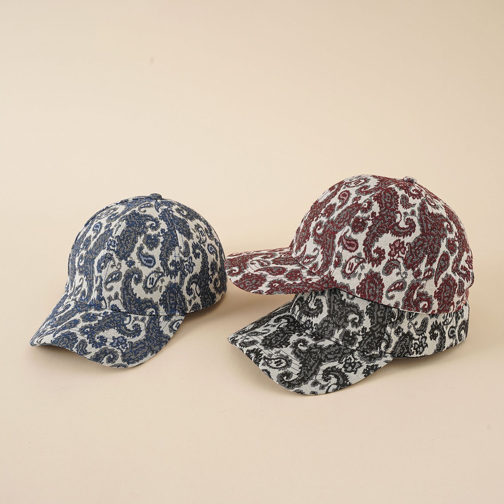 Verano europeo y americano nuevos hombres y mujeres Flor de anacardo gorra de béisbol primavera y verano protección solar al aire libre sombrero de sol moda casual casquillo enarbolado