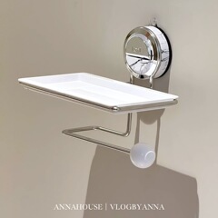 大理石紋ロール紙棚壁掛け吸盤キッチンロールペーパー中古風創意トイレティッシュホルダー