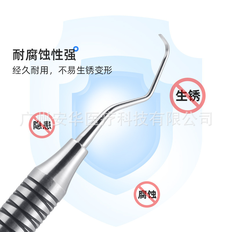 Amazon raspador de mano acero inoxidable subgingival herramienta oral tartar dental calculiador