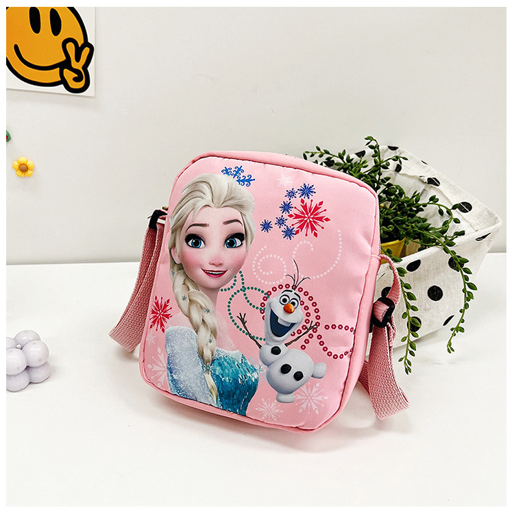 Frozen children's bags, cute princess crossbody bags, Aisha gifts, live wholesale, single-shoulder mobile phone bags undefined