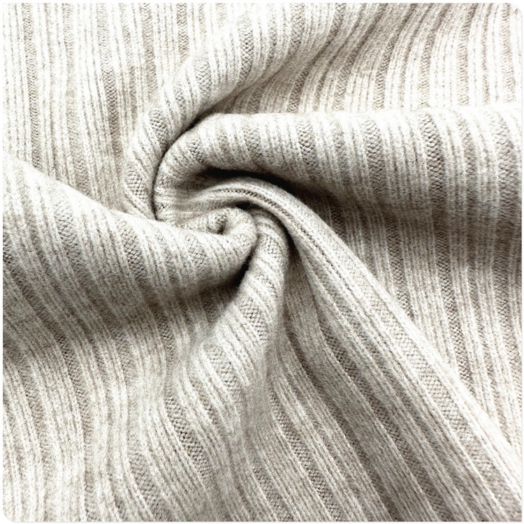 供应450G粗针不规则竖条罗纹布秋冬保暖外套拉链衫卫衣卫裤阔腿裤