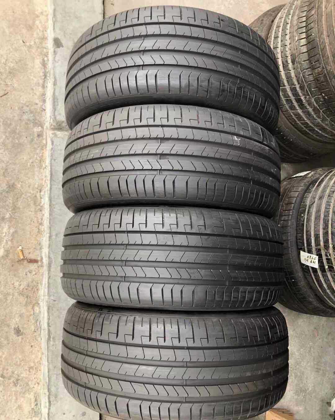 二手九成新255/40R20倍耐力轮胎,奥迪A6L原车胎 内带静音棉