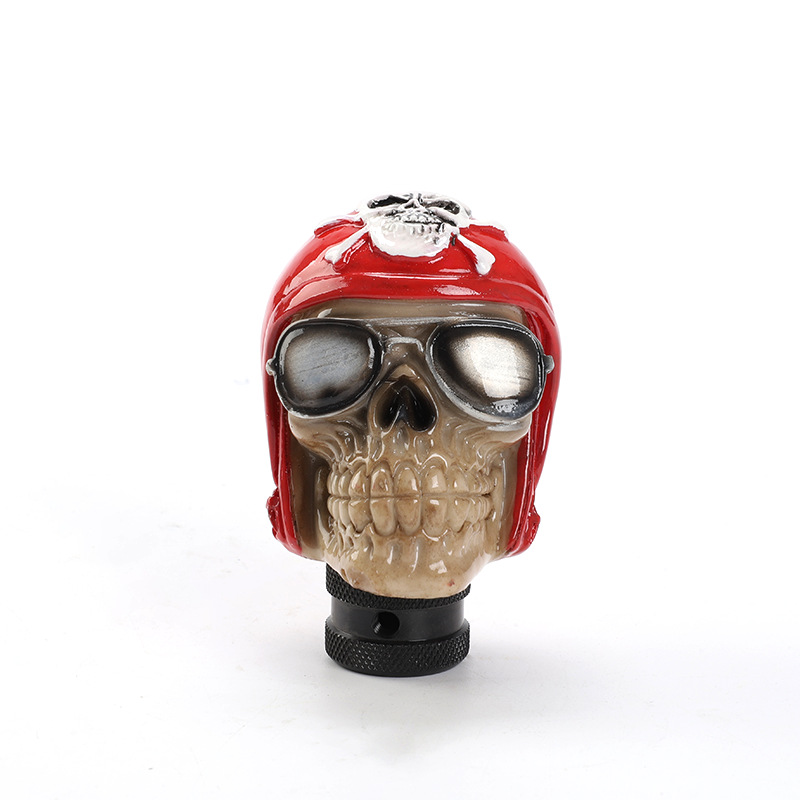 accesorios de modificación de automóviles cabeza de marchas personalidad cabeza de manija fantasma varilla de cambio de marchas bola de mano al por mayor image 34