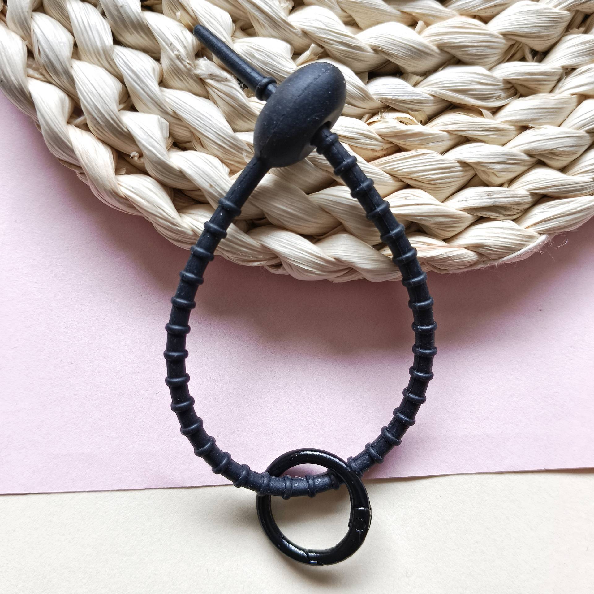 Black ties (clamps), 22cm