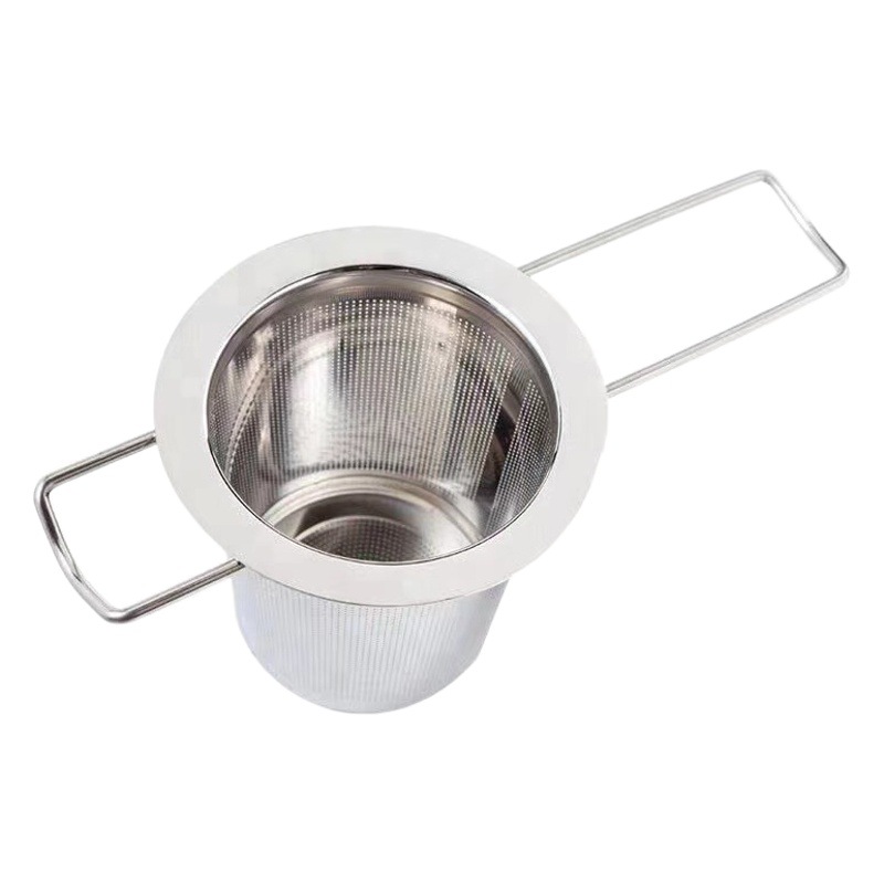 Colador de té 304 colador de té de acero inoxidable fabricante de té de metal colador de té creativo colador de té separador de té juego de té Accesorios