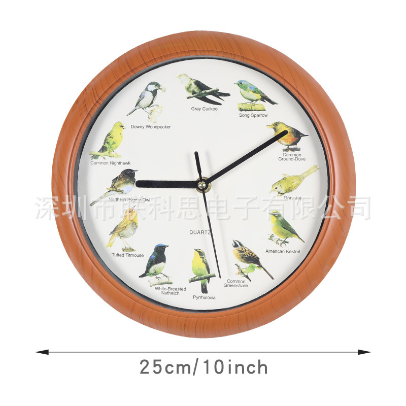 Venta caliente transfronteriza reloj de llamada de pájaro retro americano creativo reloj de cuco reloj para sala de estar