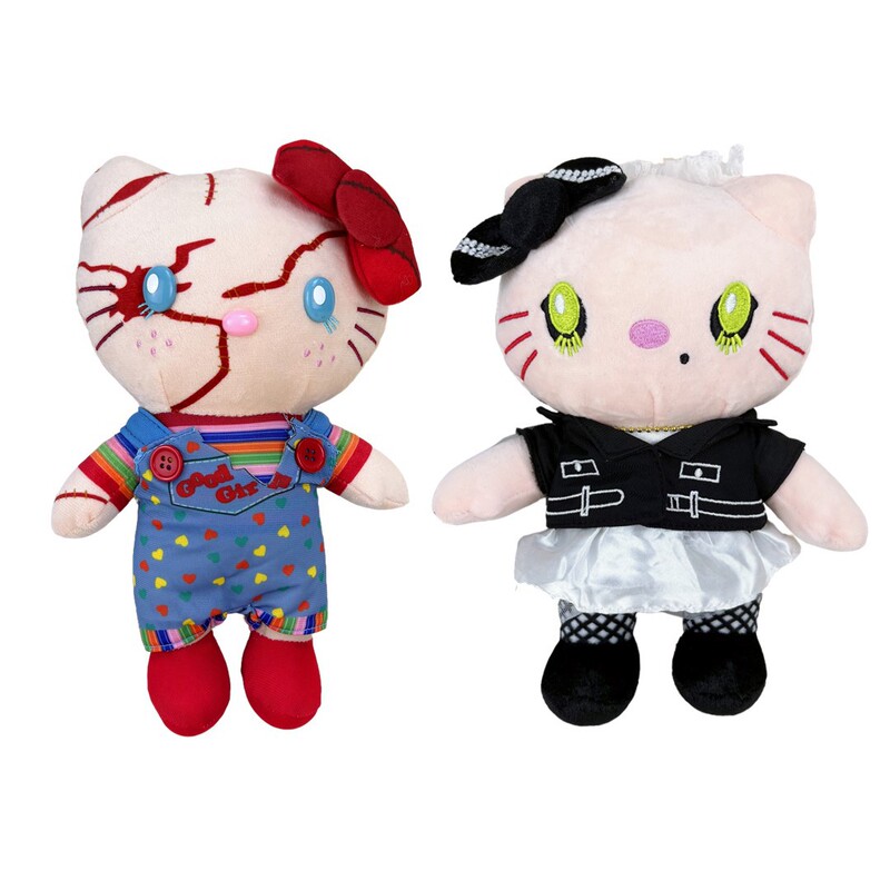 万圣节kitty凯蒂猫创意毛绒玩具鬼新娘搞怪毛绒公仔玩偶|undefined