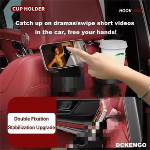 Car Rear Seat Hook Multifunctional Creative Car Mobile Phone Holder Umbrella Holder Seat Back Hook