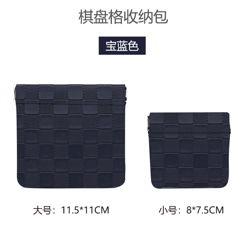 Tablero de ajedrez azul real