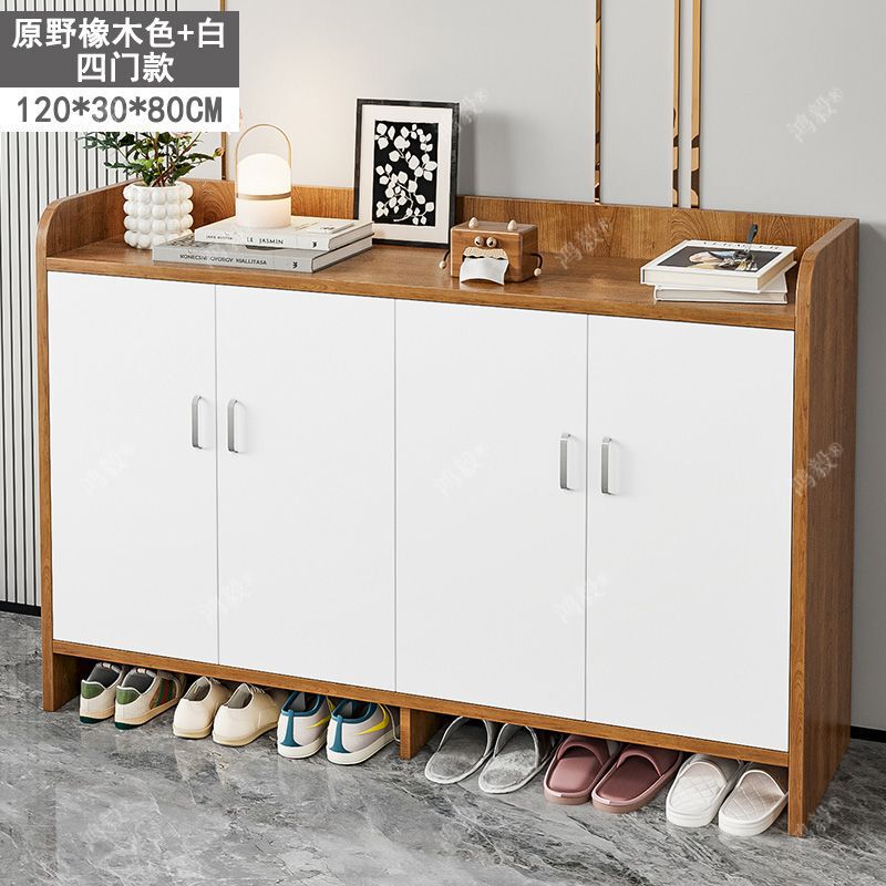 大容量の靴キャビネット、靴ラック、玄関ドア、廊下、多機能収納、家庭用玄関ドア、壁掛け多層収納キャビネット|undefined