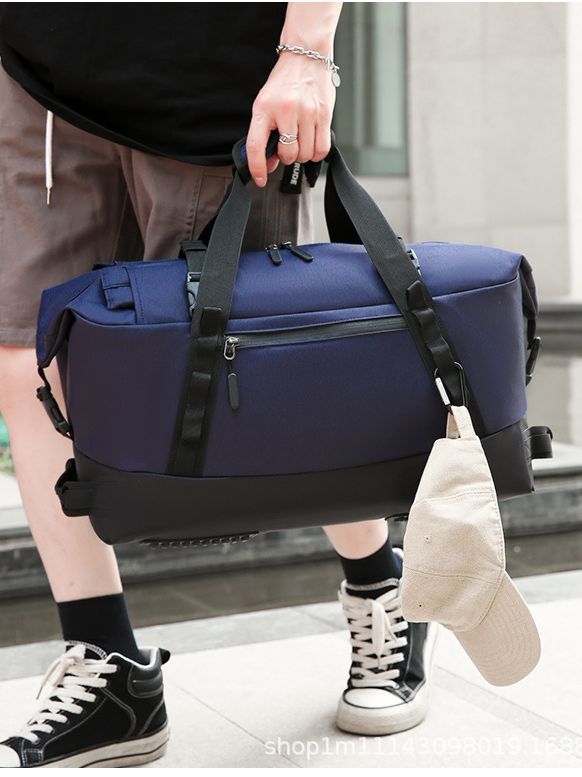 Gran capacidad al aire libre impermeable nylon bolsa de viaje senderismo camping picnic mochila Portátil Bolsa de hombro bolsa de mensajero