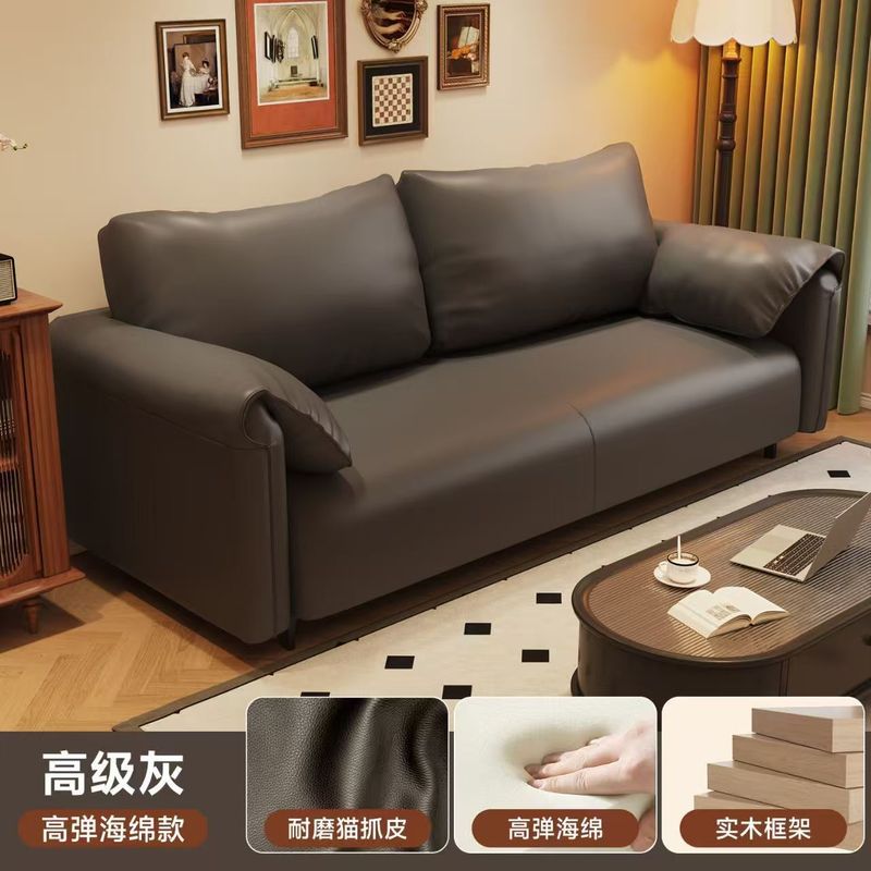 布艺沙发小户型客厅双人防猫抓休息区待出租房民宿大象耳朵沙发|undefined