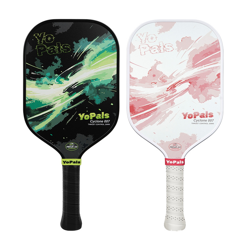 Source Factory Fiberglass Pickleball Racket with PP Honeycomb Core Training Racket Pickleball Wholesale
