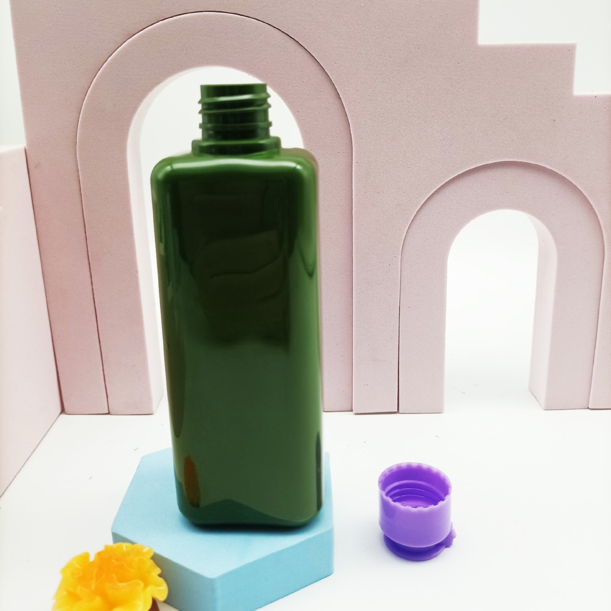 热卖定制200ML350ML精华沐浴露瓶洗面奶洁面乳瓶 乳液分装