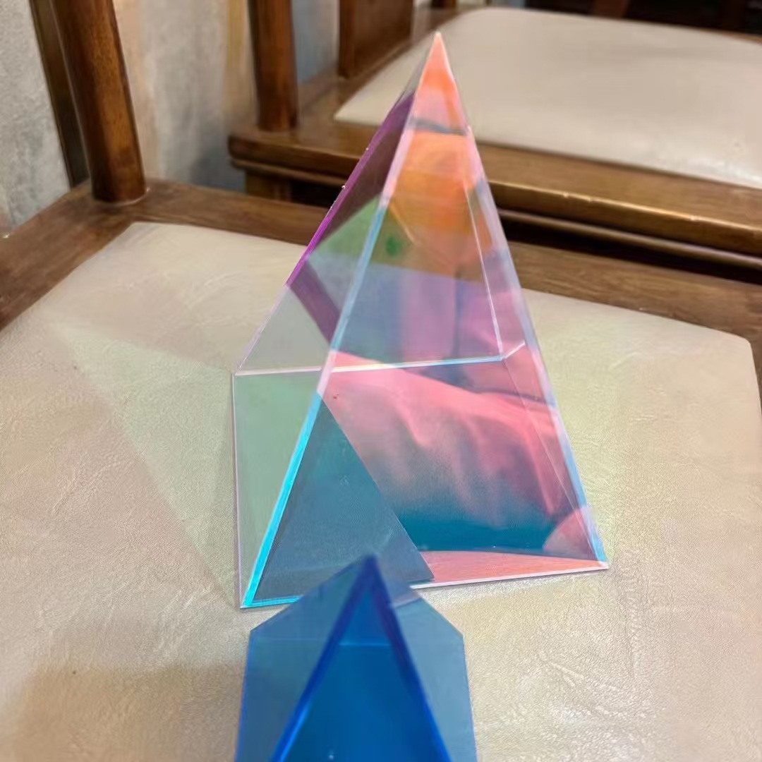 亚克力炫彩板子批发幻彩七彩虹镭射板有机玻璃亚克力板炫彩收纳盒