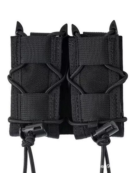 Tiger-Style Short Double Quick-Draw Functional Bag Molle-Mounted Tactical Waistcoat Vest