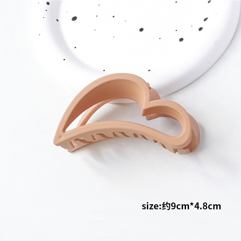 Corea del Sur elegante clip de pelo de las mujeres clip de helado tocado de alto grado horquilla de tiburón clip de pelo grande al por mayor