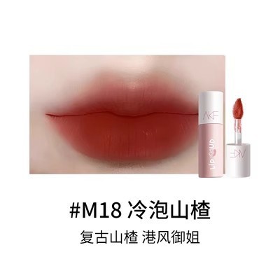 akf リップマッド口双頭釉女性 M07 ニッチブランド手頃な価格の学生モデルマットマット M08M01AKF0 カラーリップ|undefined