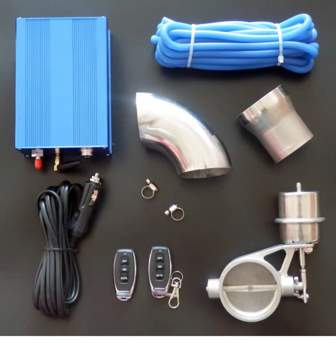 Variable Sound Exhaust Valve Car Exhaust Pipe Modification Sound Street Sports Car Sound Electric Remote Control Switch